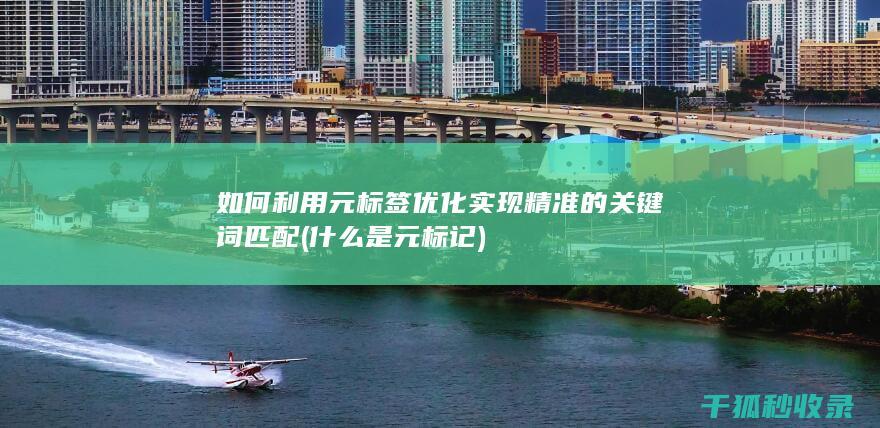 如何利用元标签优化实现精准的关键词匹配 (什么是元标记)